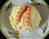 Foto del paso 8 de la receta: Pastel de patata con merluza y langostinos