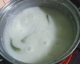 Foto langkah ke 3 dari resep Es Pisang Ijo (Banana Green Ice) ALIAS e.s b.u.t.a i.j.o.