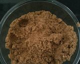A picture of step 1 of Steamed Parle-g cake.