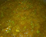 A picture of step 2 of Fried okra soup.