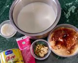 A picture of step 1 of Govindbhog kheer/Rice Pudding.