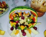 Foto del paso 2 de la receta: Decoración con frutas