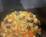 Une image de l'étape 3 de Tajine de poulet aux olives.