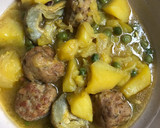 Foto del paso 15 de la receta: Guisado con albóndigas de carne, con nuez moscada y canela