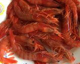 Foto del paso 3 de la receta Gazpacho de bacalao y gamba rallada