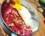 Foto langkah ke 3 dari resep Nasi goreng buah naga.
