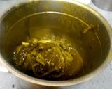A picture of step 3 of Palak Paneer.