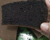 Foto langkah ke 4 dari resep Brownies Ketan Hitam (Kukus/Panggang).