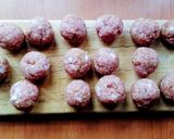 Foto del paso 2 de la receta: Tsukune de res (Albóndigas dulces estilo Japonés)