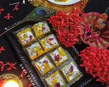 A picture of step 5 of Kesar Kopra Paak (Janmashtami Special).