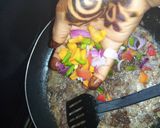 A picture of step 8 of Fried cous cous.