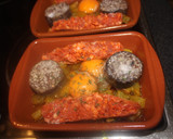 Foto del paso 7 de la receta: Patatas cuadradas con morcilla y chorizo