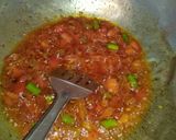 A picture of step 2 of Spicy Daal maash.