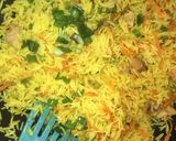 A picture of step 7 of Chicken Fried rice.