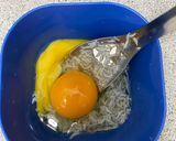 蛋料理-吻仔魚煎蛋的食譜步驟1照片