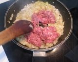Foto del paso 2 de la receta: Arroz blanco con berenjenas, carne y un toque de curry