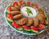 A picture of step 1 of Homemade Falafel 😋.
