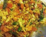 A picture of step 5 of No onion Sooji Upma.