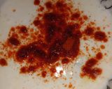 A picture of step 4 of Dahi Vada.
