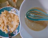 A picture of step 1 of Banana Cake.