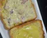 Foto del paso 6 de la receta: Sándwich🥯de pollo🍗hawaiano🍍🧀🥐