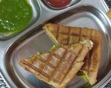 आलू मसाला ग्रिल्ड सैंडविच रेसिपी चरण 9 फोटो