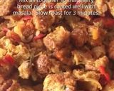 A picture of step 4 of Masala Bread.