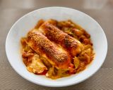 Une image de l'étape 3 de 💚 Quenelles gratinées à la sauce tomate et à la mozzarella.