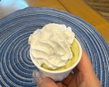 Hình bước làm 4 của món Mousse Trà xanh