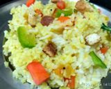 A picture of step 6 of Daal kichdi.