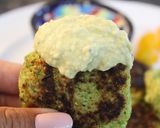 Foto del paso 4 de la receta: BOCADITOS DE QUINOA Y BRÓCOLI CON DIP DE ARVEJAS (SIN TACC)