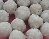 Foto langkah ke 4 dari resep Engpiang (bakso tenggiri goreng) crispy non MSG.