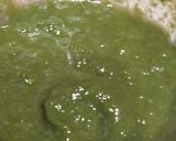 A picture of step 3 of Spinach(Palak) Paneer.