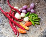 Foto langkah ke 2 dari resep Gulai daun singkong pedas.