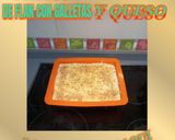 Foto del paso 5 de la receta Tarta de flan con galletas de queso sin tmx a mi manera