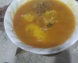 A picture of step 8 of Aloo badi.