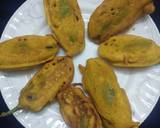 Rajsthani mirch pakoda recipe step 3 photo