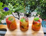 Hình bước làm 3 của món Trà trái cây