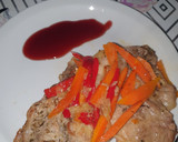 Foto del paso 4 de la receta: Bondiola de cerdo agridulce con salsa reducción de malbec