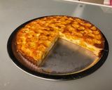 Une image de l'étape 11 de Maxi gâteau façon tarte aux mirabelles et miel.