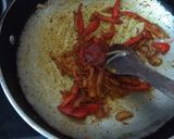 A picture of step 7 of Soya Chunks Wrap.