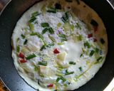 Foto langkah ke 3 dari resep Dadar Putih Telur.
