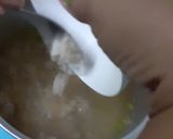 รูปขั้นตอนการทำที่ 4 ของ ข้าวต้มไข่หมูสับ (หม้อหุงข้าว)