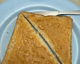 Foto langkah ke 1 dari resep Peanut Butter Choco Toast.