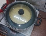 A picture of step 10 of Gujarati dokla a famous snacks.