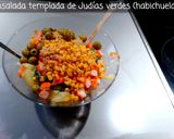 Foto del paso 5 de la receta: Ensalada Templada de (Habichuelas) Judías Verdes con Patata, Maíz y Atún