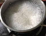 Hình bước làm 2 của món Chè chuối bột báng