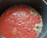 A picture of step 2 of Pizza sauce.