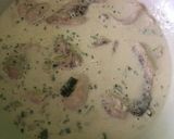 Mustáros tejszínes póréhagymás csirkemell recept fázis 3 fotója