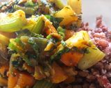A picture of step 10 of Nepalese-style Vegetable Curry - vegan.